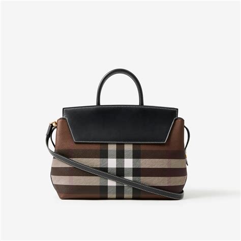 burberry tasche damen braun|Tasche „Note“ (dunkles Birkenbraun) .